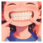 치과 덴탈 dental 병원 의원 어린이 아동 건치 치아 이빨 잇몸 미소 웃음 의사 파르텔 벽지 시트지 롤스크린 : 으뜸데코