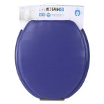 푹신한변기커버 옛날 쿠션변기커버 블루 : 원더LAND