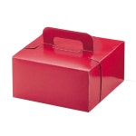 펄금속 Vday 데코 케이크 상자 18cm 쉬폰겸용 레드 D2071 : MONSTERS STORE