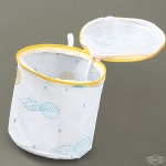 원통 속옷 세탁망 브라 18cm 타원 레이스 내복 : 한가람도매