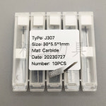 JWEI 진동 블레이드 카바이드 표준 J360 J383 커터 Cu J301 10장 J307 : 하모니움