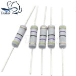 1% 금속 필름 저항기 1/2W 1R ~ 1MΩ 1R 2.2R 4.7R 10R 33R 47R 100R 220R 470R Ohm 1 2.2 4.7 10 33 47 100 220 47 : 십이이플렉스