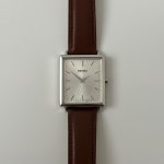 SEIKO - 00s silver square quartz : 유일무이빈티지