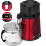 유리 용기 포함 물 증류기, 750W 1 1Gal/4L 용량, 시간당 0 26Gal/1L 까지 증류수, 하루 약 6Gal/23L Du : 제이써틴