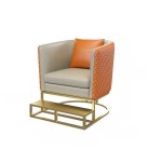 관람석 병원 회색 업소용 당구장 오렌지 당구장의자 라운지대기의자 쇼파 주황색 라운지 1인용(오렌지+그레이) : The 드림 마켓