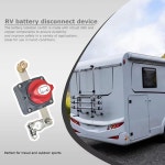 A26F-제너럴 모터스 RV 요트 고전류 전원 끄기 스위치 황동 배터리 극 12V-48V 전원 스위치 : 이룸종합몰6
