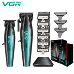 VGR 헤어 클리퍼 전문가용 트리머 무선 DLC 블레이드 커팅 머신 이 9000 RPM 남성용 V 992 270 : 34난쟁이