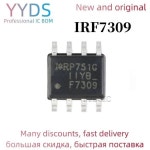 IRF7309TRPBF SOP-8 IRF7309TR SOP IRF7309 F7309 SOP8 SMD 로트당 100 개 : 삼십플렉스