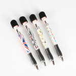 국기 볼펜 애국 카드 쓰기 군인 선물 48개 용품 독립기념일 Flag 글쓰기 유니언 플래그 : 블루버드2501