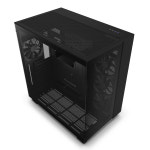 NZXT H9 Flow 매트블랙 케이스 대원씨티에스 : 컴스퀘어