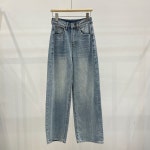 수입 여자 데님 청바지 명품 여성의류 하객룩 팬츠 g0504 : 차도우