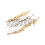 640개/몫 1/8W 탄소 필름 저항기 키트 5% 저항 모듬 세트 64valuesX10pcs 1R - 10M 옴 0.125W 샘플 팩 : 삼삽삼플렉스