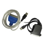 1284프린터 케이블usb병렬 포트 USB2.0프린터 연결 기존 병렬 포트 36니들 드라이브- : 삼십이플렉스