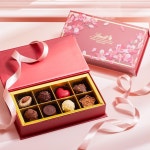 린츠 (Lindt) 초콜릿 미터・쇼콜라티에 셀렉션 사쿠라 8개입 개 포장 선물 : aispeed