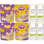 요미요미 튼튼 시리얼 고구마 바나나 상하목장 유기농 우유 세트 : 미광스토어