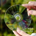 [다도 다기] 예향원 핸드메이드 페리도트 그린 크리스탈 다기 받침 E-10393 : 예향원