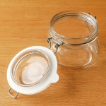BOR 500ml H7556 아델리아(ADERIA) 푸디저 각형 6개입 이탈리아제 보존 용기 유리 캐니스터 밀폐 용기 : Smart Tomorrow
