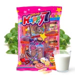 해피세븐 햄버거젤리 4가지모양 젤리 여러가지맛, 70g, 1개 : 존맛천국