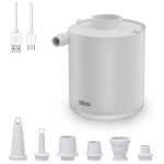 펌프 캠핑 미니 자전거 충전식 에어 불식 팽창기 300psi 빼기 합금 휴대용 H9725 H9725 : 바이누s