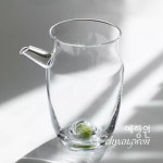[다도 다기] 예향원 핸드메이드 페리도트 그린 크리스탈 공도배 숙우 P-8230 : 예향원