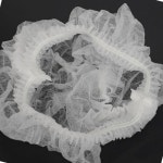 부직포 헤어캡 일회용 24인치 100매입 1P 위생 모자 미용실재료 : 제이티-샵