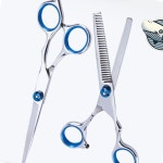 편리한 셀프 헤어컷 가위 미용용 틴닝 스타일링 이발 숱 제모 컷트 숱가위 커트보 : 다드림shop