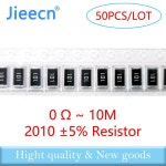 Jieecn 2010 J 5% SMD 저항기 0R-10M 3/4W 0 1 10 100 150 220 330 ohm 1K 2.2K 4.7K 10K 100K 1R 10R 100R 15 : 삼삽삼플렉스