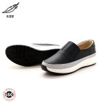 [천연소가죽 초경량228g 3.5cm]키높이 슬립온 신기편한 스니커즈운동화 CK-에이스스판 : 신신고