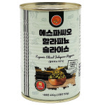 에스파씨오 할라피뇨 젬릭 슬라이스 430g : 우주식품디씨오피