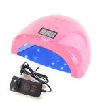 e세상 전문가용 고출력 UV LED SUN 48w 젤램프 어댑터 포함 젤네일 셀프 네일아트 : e세상