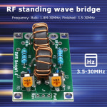 .8M 30MHZ 3.5 30MHZ RF SWR 스탠딩 웨이브 비율 브리지 RF 네트워크 용 무선 주파수 반사 모듈 DIY 보드 액세서리 : 엠제이로지스원