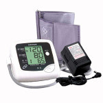메디텍 국산 가정용 자동 전자혈압계 MD800 원터치 측정 부정맥 감지 병원용 어댑터 보관가방 : 태리메디칼