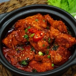 후기보장 중독성있게 불 매운맛 직화 국물닭발 1+1 4인분 오돌뼈 닭갈비 닭볶음탕 제육볶음 : 자연맛남