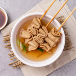 [반찬해결사] 꼬지어묵탕 6pcs(252g) 오뎅탕 캠핑 밀키트 순한맛 꼬치어묵 어묵전골 : 반찬해결사