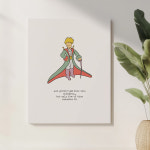 그림액자 명화 삽화 인테리어 집들이 선물 캔버스재질 거실 내방 아이방 어린왕자 A A5 : 라이트프레임