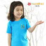 단체티/심플티셔츠 에코프랜즈 (9색 아동성인) 국내산순면 여름성경학교 어린이집 어린이날 : 위드지저스