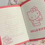G1075 헬로키티 노트 공책 메모 일기장 문구 완구 : 쿠마네상점