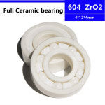 4X12X4MM 604 4PCS 10PCS 베어링 12 4MM 세라믹 지르코니아 전체 깊은 ZRO2 10pcs : 해설집 평화