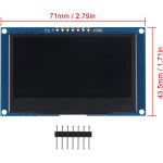 R3 128x64 OLED Arduino 디스플레이 SPI IIC UNO DIY 42 SSD1309 I2C 직렬 인터페이스 LCD 모듈 인치 전자 : 오두막27