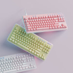 로지텍코리아 공식 G713 오로라 컬렉션 유선 게이밍 키보드 화이트, TACTILE : 로지텍 공식온라인