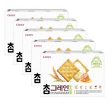 참그레인샌드 우리밀 치즈크림샌드 어른간식 사무실 어린이간식 192g x 5개 : CNW99