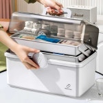 구급함 구급용품 세트 3단 약상자  약보관함 응급키트 비상약 : 라이프메디컬