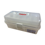 공구함 멀티박스 다용도 콤비박스 공구통 교구 로봇 과학상자 J032 투명 : 코리아 공구