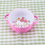 G1083 산리오 그릇 시리얼 접시 다용도 사용가능 전자렌지 손잡이 : 쿠마네상점