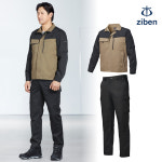 지벤 ZB-J2404 봄 여름 점퍼 잠바 세트 회사복 회사 춘추복 단체복 zbj2404 : 지벤안전몰