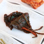 그린 양념깻잎 반찬 양념 깻잎 밥도둑 깻잎지 대용량 4kg, 1개 : 백억푸드웨이