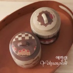 [다도 찻잎보관통] 예향원 핸드메이드 테마 스토리 쉐프 베어 래빗 차통 E-10395 : 예향원