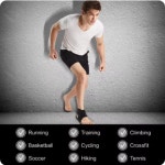 발목 고정 보호 밴드 염좌 보호 스트랩 운동 야외 활동 지지대 (A1376) : 용천삼리