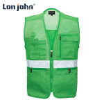 대영 론존 2008SS 연두색 현장용 작업조끼 작업복 회사 단체복 건설현장조끼 : jojo safety