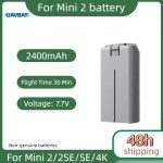 새로운 Mini 2 지능형 비행 배터리는 2400mAh의 긴 수명을 가지고 있으며 2/2SE/SE/4K 하위 공장에 적합합니다. : 에이 코퍼레이션